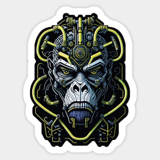 techno apes Sticker